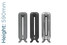CA-DU590-TH - Carron Duchess 2 Column Cast Iron Radiator H590mm x W1951mm CA-DU590-TH - Carron Duchess 2 Column Cast Iron Radiator H590mm x W1951mm
